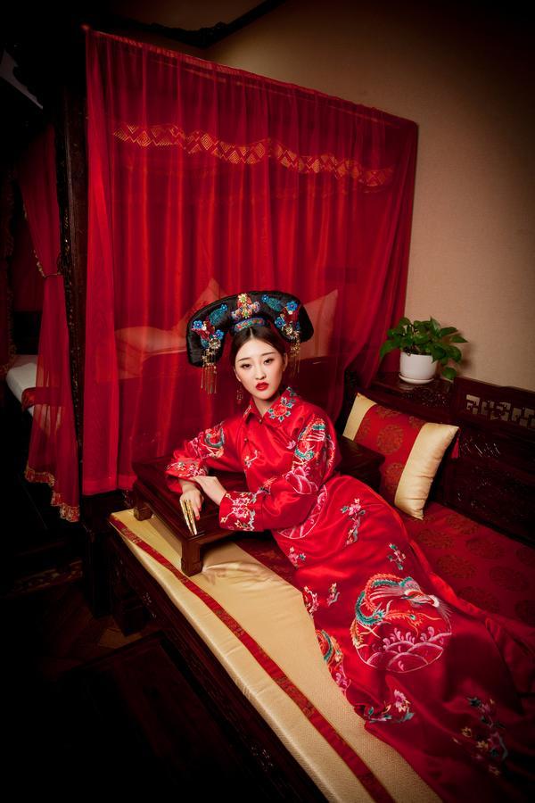 Han Dynasty Boutique Hotel Chengdu Exterior foto