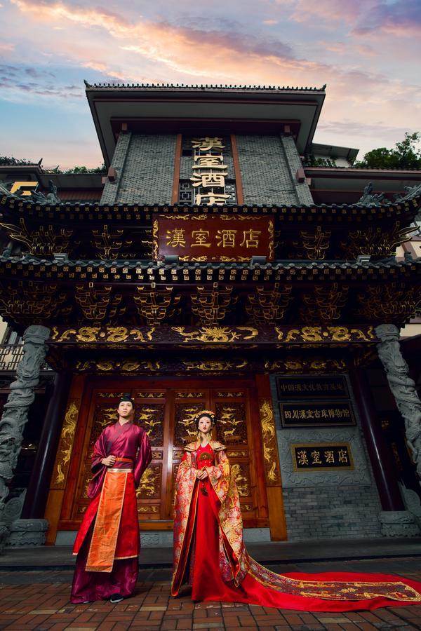 Han Dynasty Boutique Hotel Chengdu Exterior foto