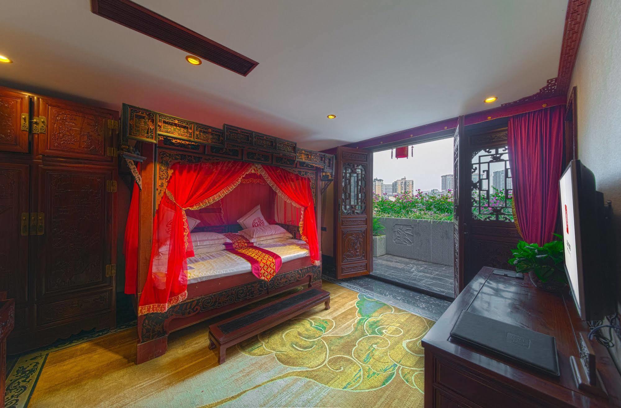 Han Dynasty Boutique Hotel Chengdu Exterior foto